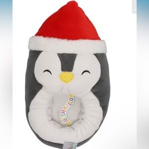 Penguin Squishmallows slipper